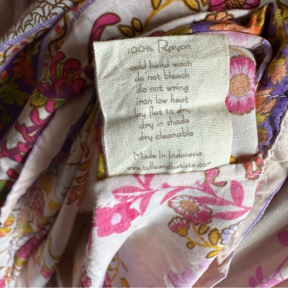 Tulle and Batiste maxi floral boho summer dress - Picture 9 of 10